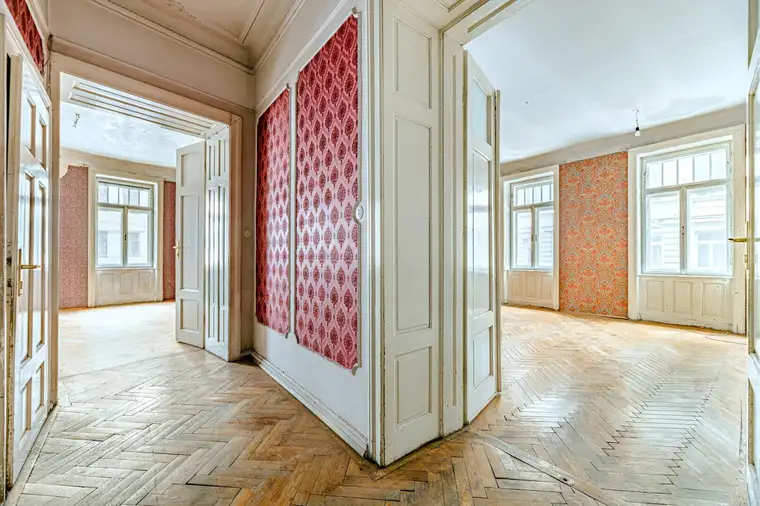 4-Zimmer Altbauwohnung | ca. 117m² mit Potenzial | Nahe Augarten