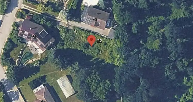 Sonniger Baugrund am Waldrand Karoline-Pichler-Gasse 22, 2112 Würnitz (Niederösterreich) · 751 m² Fernsicht · nicht einsehbar · voll erschlossen · provisionsfrei von privat