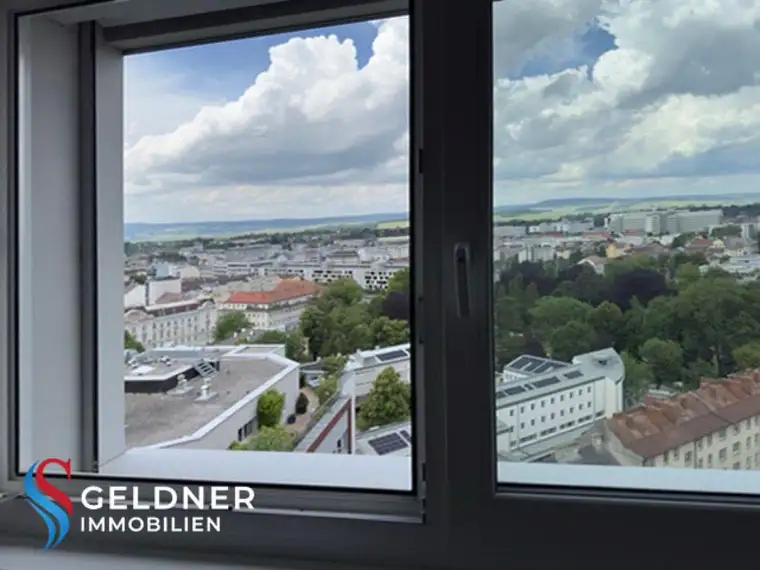 Traumhafter Blick über St. Pölten - moderne Mietwohnung - zum erschwinglichen Preis -Sofort beziehbar!