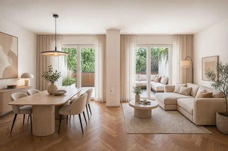 Traumlage in Nussdorf - Generalsaniert mit großer Terrasse und Grünblick