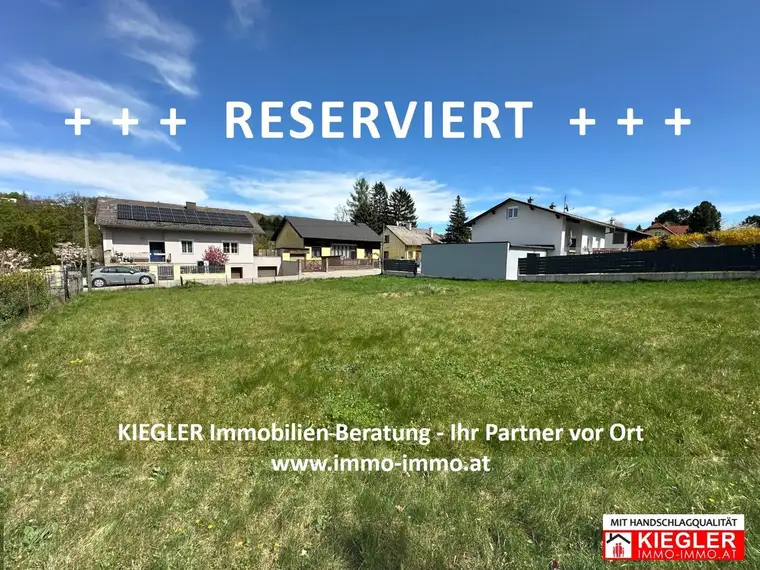 IN KAUFABWICKLUNG +++ TRAUMHAFTER BAUGRUND +++ 842 m² Bauland, eben, sonnige, ruhige Siedlungslage mit bester Anbindung, keine Bauverpflichtung!