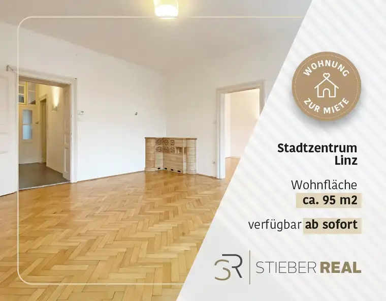 URBAN LIVING! Leben im stilvollen Altbau im Zentrum von Linz.