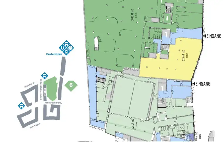 Attraktive Geschäftsflächen am Austria Campus zu mieten!