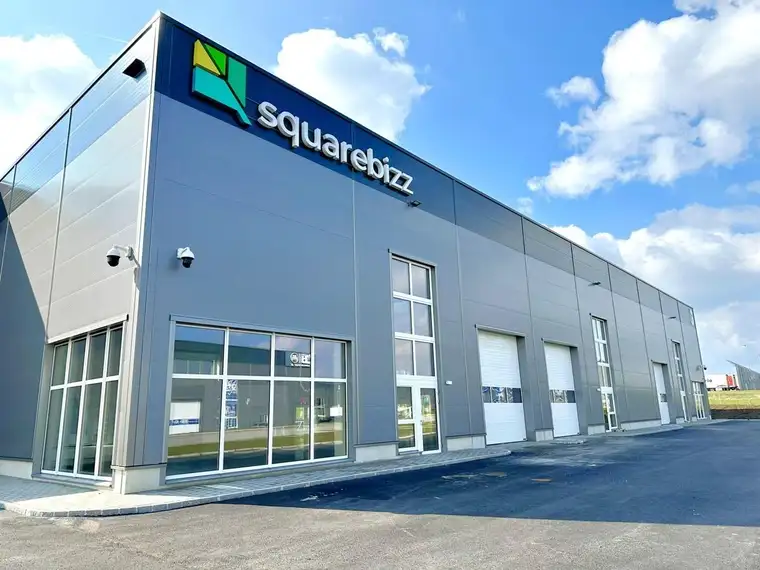 WORK. SHOP. STORE. Flexible und hochmoderne Produktions-, Showroom- und Lagerflächen im Squarebizz Wien Nord!