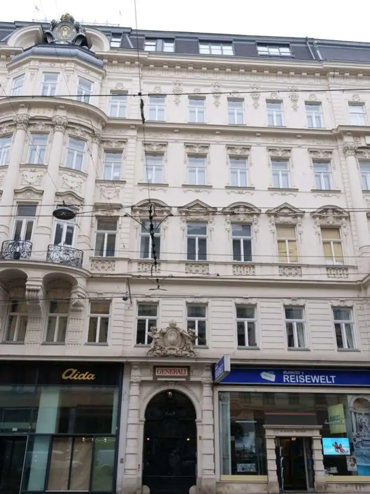 Altbaubüro an der Wiedner Hauptstraße