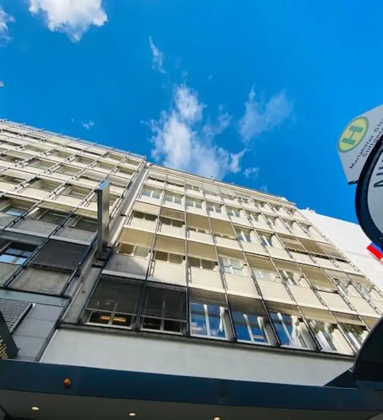 Zwischen Westbahnhof und Innere Stadt - Bürofläche in markantem Neubau
