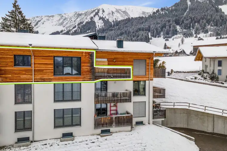 Wunderbare 2-Zimmerwohnung im Kleinwalsertal mit Bergblick