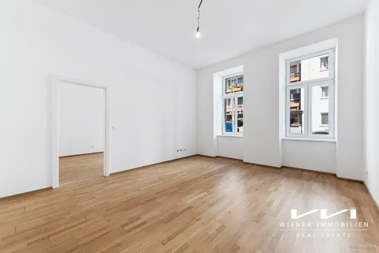 Top sanierte 2 Zimmer Altbauwohnung mit perfektem Grundriss