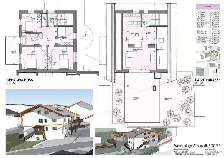 traumhafte Maisonette in Völs mit 139m² Wohnfläche