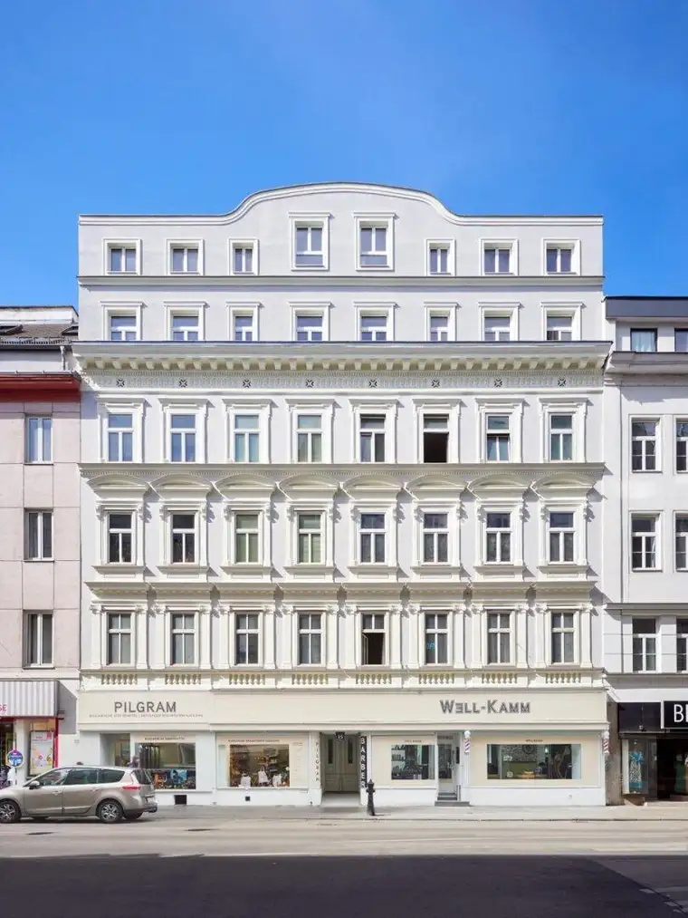 3 Zimmer Dachgeschoßtraum mit Einbauküche in bester Lage des 5. Bezirkes