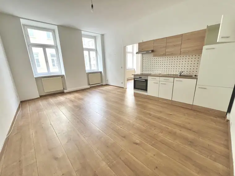 Helle 59m² Altbauwohnung, 2 Zimmer mit Einbauküche in 1180 Wien zu mieten