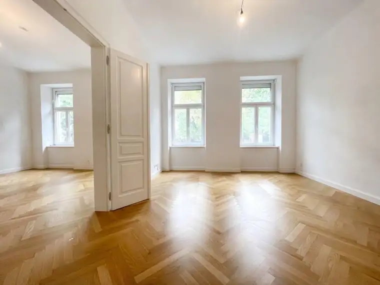 Stilvolle und geräumige 3-Zimmer-Altbauwohnung, Nähe Kutschkermarkt und Währinger Straße