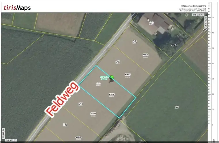 Baugrundstück in Prutz: Ihr Traum-Eigenheim auf 581m²