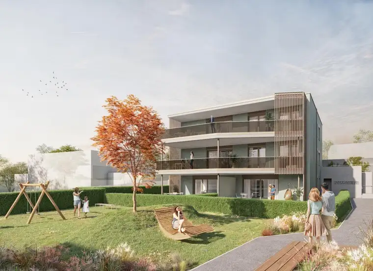 Gartenwohnung Top 1 im Neubauprojekt "Alte Tischlerei" Leonding
