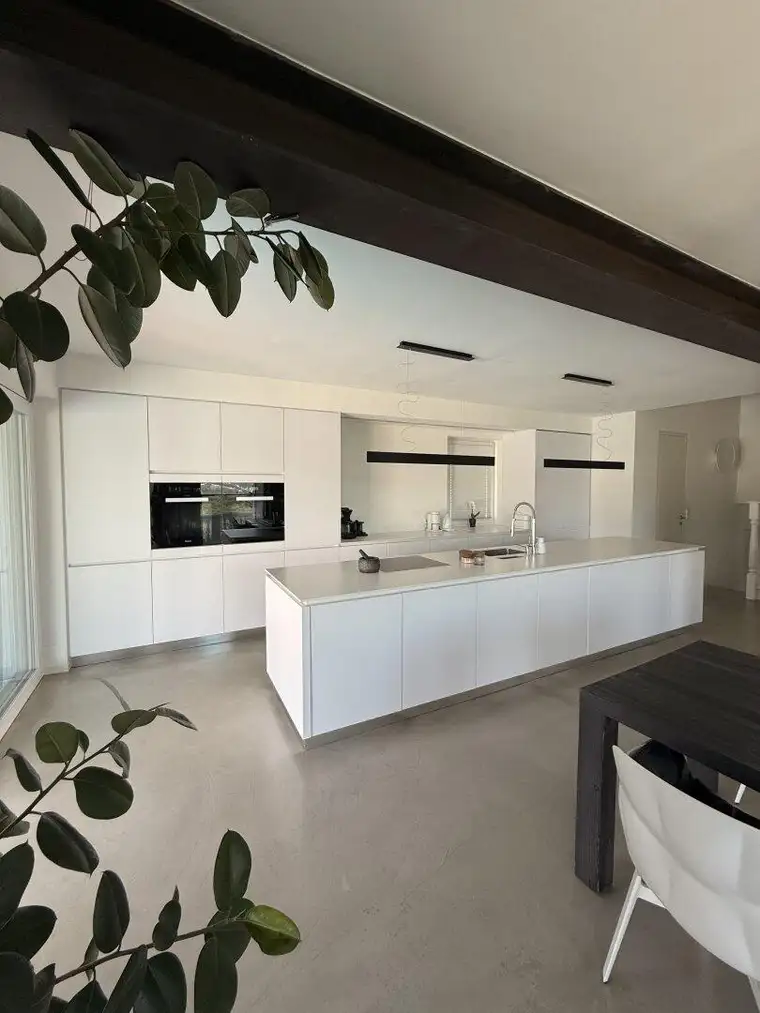 Exklusives Designhaus mit Fern- &amp; Seeblick über den Pleschinger See – inklusiver Einlegerwohnung!