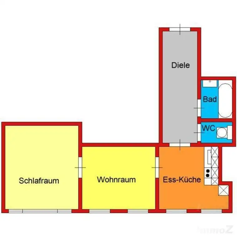 günstige 2-Zimmerwohnung im UNI-Viertel - Swethgasse