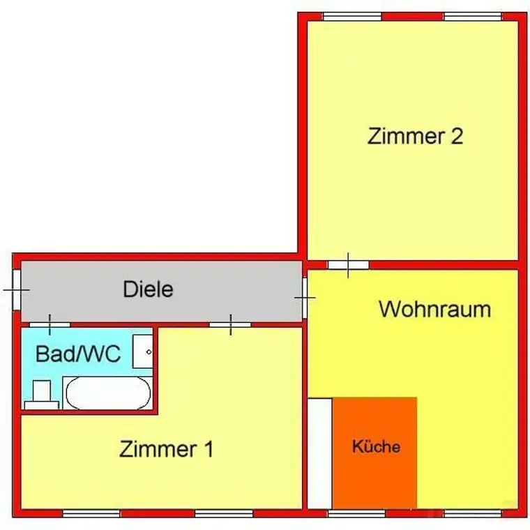 Studenten-Hit: Provisionsfreie 3-Zimmer-Dachgeschosswohnung Nähe Dietrichsteinplatz und TU - Sparbersbachgasse!