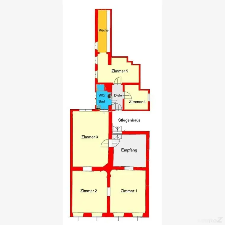 Sanierte Altbau-Büroräumlichkeiten mitten in der Fußgängerzone der Grazer Innenstadt - Herrengasse