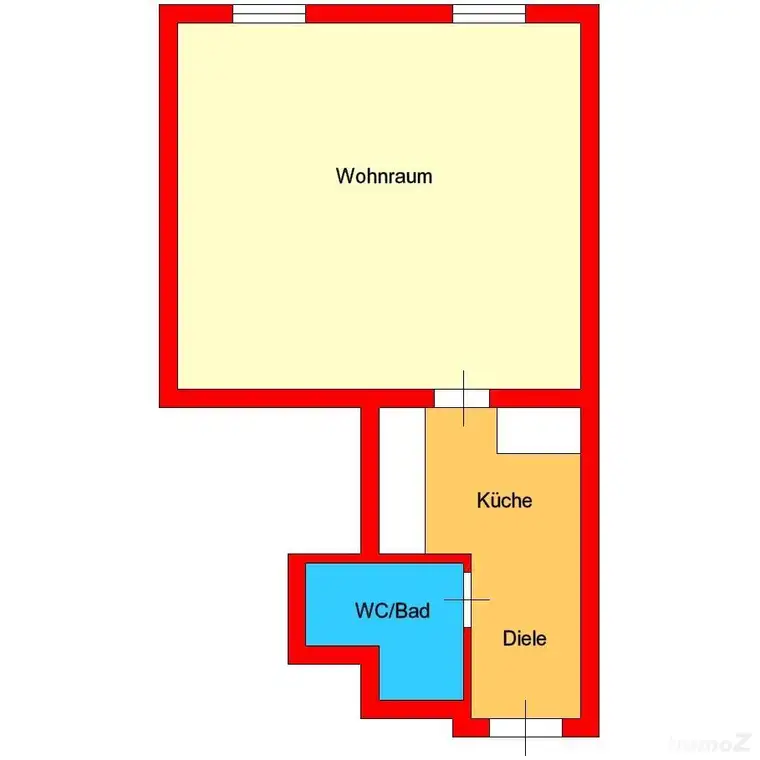 Provisionsfreie Altbau-Großgarcionerre bei Fröbelpark zu vermieten!