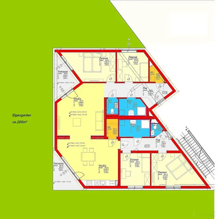 Großzügige 5-Zimmer-Gartenwohnung mit Tiefgaragenplatz in Villenviertel zwischen UNI und LKH - Nähe Hilmteich ab sofort zu vermieten!