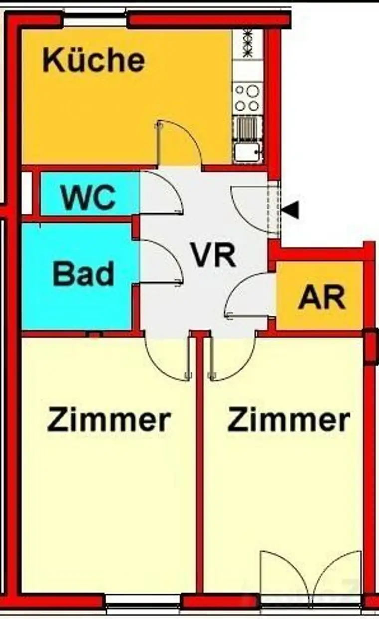 Provisionsfreie 2-Zimmerwohnung mit Tiefgaragenplatz bei TU ab sofort verfügbar!