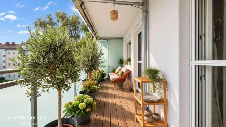 LINZ - Moderne 4-Zimmer-Wohnung inkl. Loggia &amp; Tiefgarage