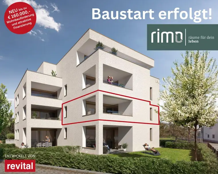 Wohnanlage "RS3" - Tolle 4-Zimmer-Terrassenwohnung - Top 4 - PROVISIONSFREI!
