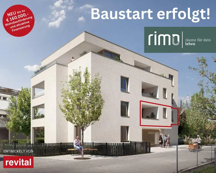 Wohnanlage "RS3" - Tolle 2-Zimmer-Terrassenwohnung - Top 5 - PROVISIONSFREI!