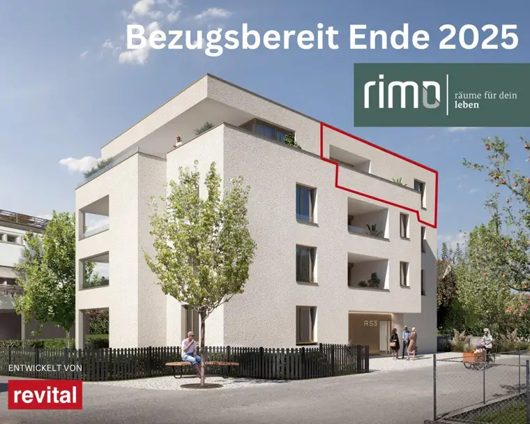 Wohnanlage "RS3" - Tolle 2-Zimmer-Dachgeschosswohnung - Top 10 - PROVISIONSFREI!