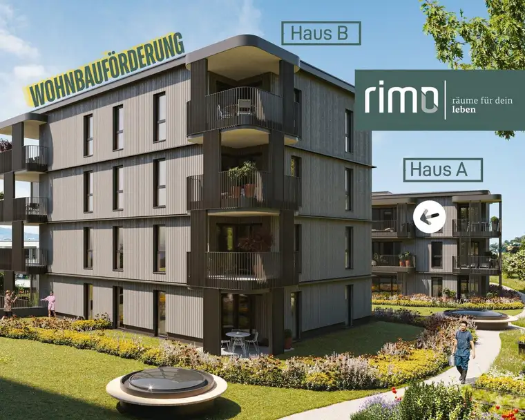 1-Zimmer-Dachgeschosswohnung in Götzis - Top A8