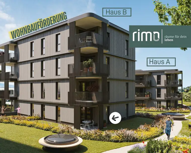 2-Zimmer-Gartenwohnung in Götzis - Top B1