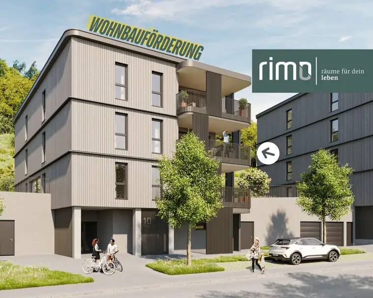 3-Zimmer-Terrassenwohnung in Götzis - Top A6
