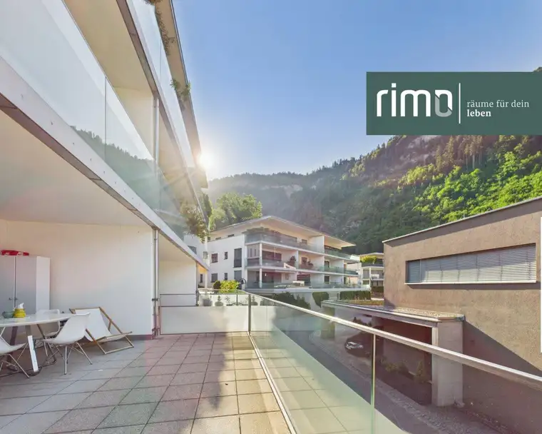 Charmante 2-Zimmerwohnung mit ca. 35 m² Terrasse am Götzner Berg