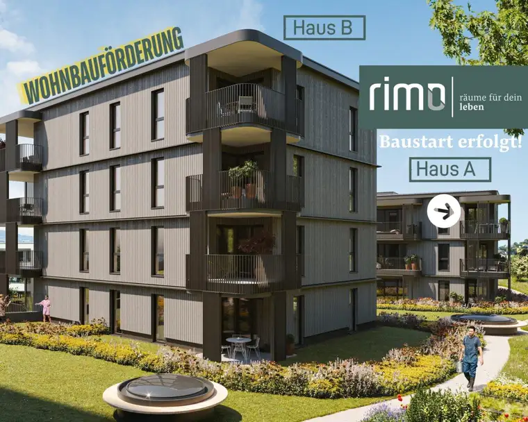 2-Zimmer-Dachgeschosswohnung in Götzis - Top A7