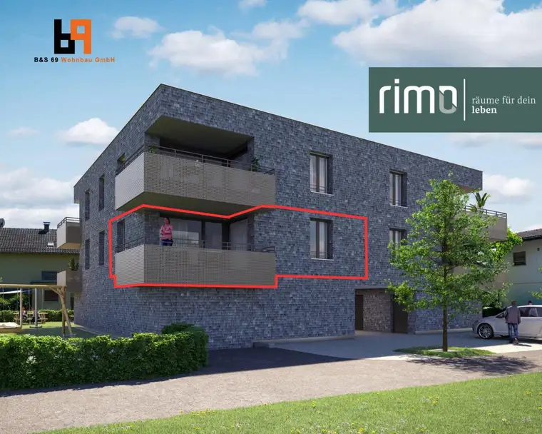 2-Zimmer-Terrassenwohnung - Altach, Löwengasse / Top 4