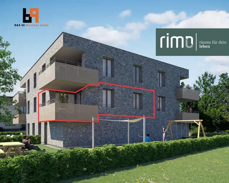 2-Zimmer-Terrassenwohnung - Altach, Löwengasse / Top 5