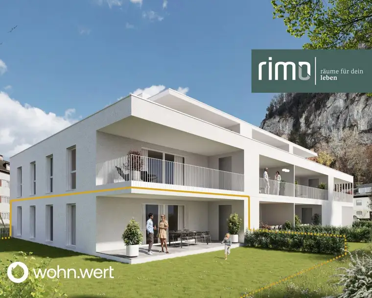 Wohnanlage "Glattenstein" - Kompakte 5-Zimmer-Gartenwohnung - Top 3