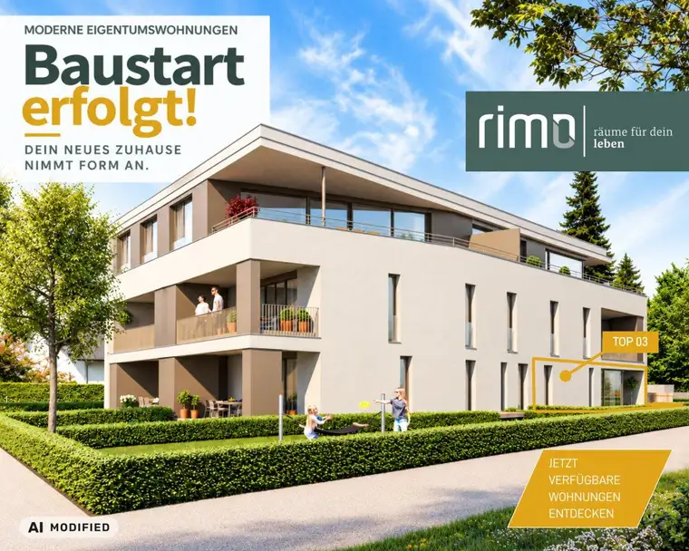 3-Zimmer-Gartenwohnung - Top 03