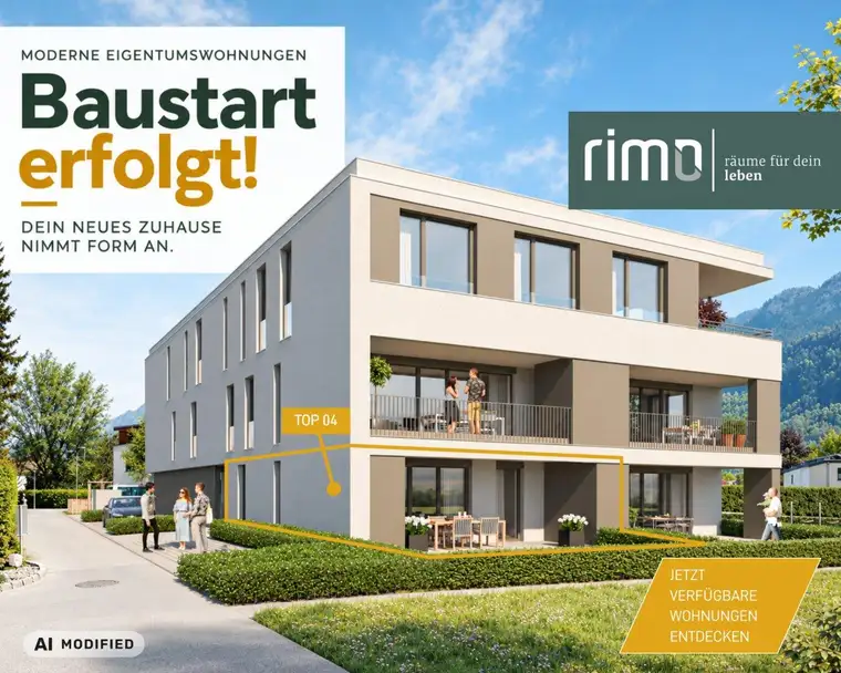 3-Zimmer-Gartenwohnung - Top 01