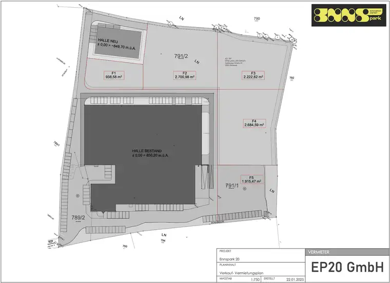 Gewerbegrundstück - Asphaltiert - F5