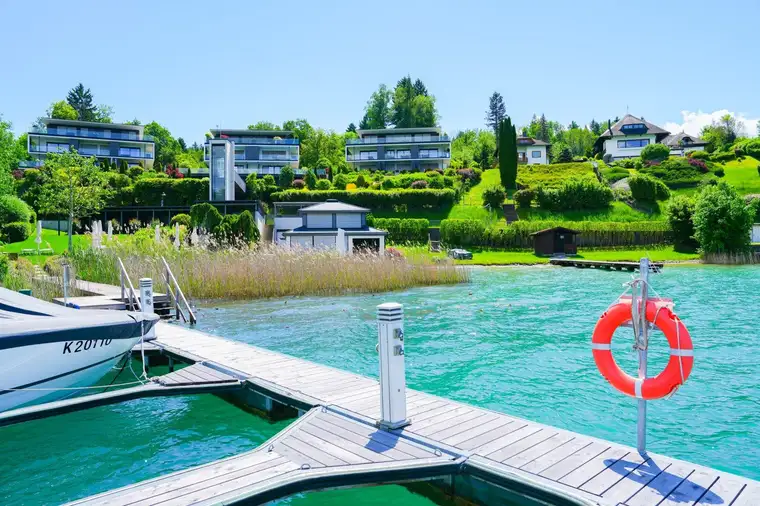 RARITÄT - Hauscharakter in traumhafter Neubauanlage - Garten-Seewohnung in den ROSENHOF RESIDENZEN Wörthersee