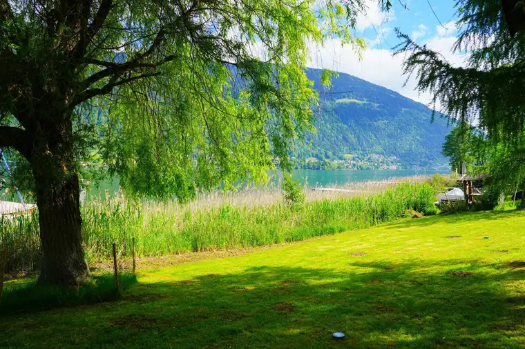 SEEGRUNDSTÜCK Ossiachersee mit der perfekten Uferlänge und Grundtücksschnitt