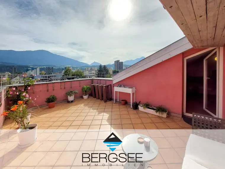 2 Zimmer Penthouse mit Dachterrasse inklusive großzügigem Dachboden | Innsbruck