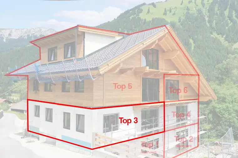Chaletapartment in der Natur Daheim - Top 3