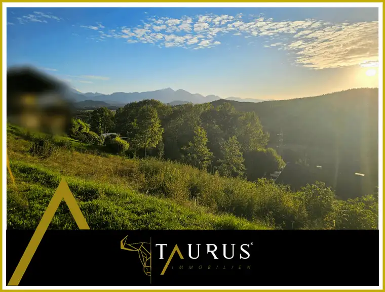 Baugrundstück mit Aussicht und langer Abendsonne