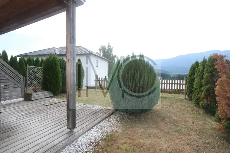 3 Zimmer Gartenwohnung mit Blick auf den Mittagskogl und Faaker See zu mieten