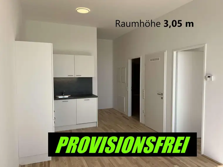 Raumhöhe, Balkon 8,3 m2,Park-Süd-Fernblick, 5.OG-PROVISIONSFREI