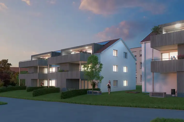 Schöne 3-Zi-Wohnung mit Terrasse und Garten. Achtung: Wir besichern Ihre bestehende Immobilie!