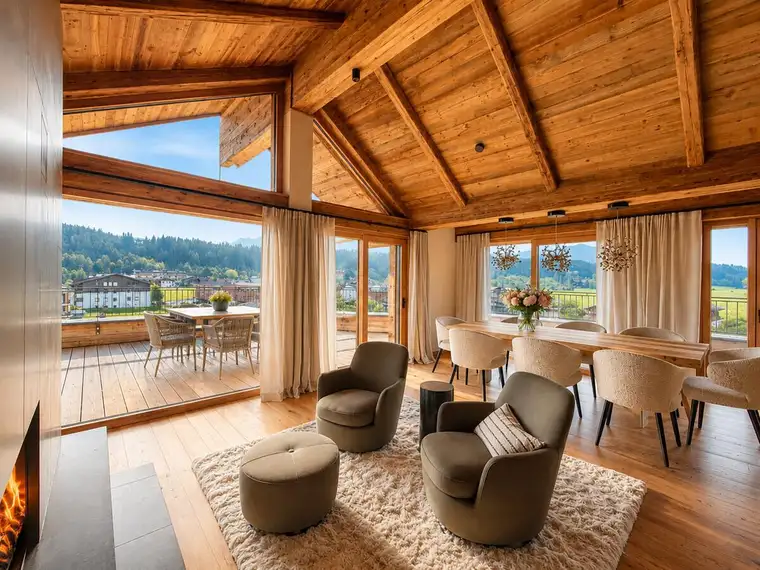 Erstbezug - Design-Highlight mit traumhaftem Panoramablick auf den Wilden Kaiser