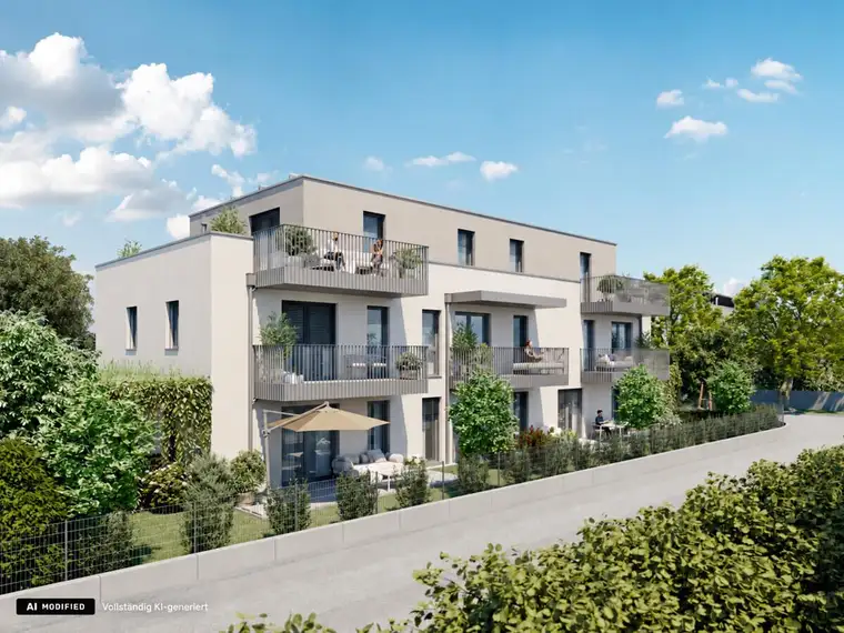 Moderne 2-Zimmer-Wohnung mit sonnigem Balkon &amp; PKW-Stellplatz- provisionsfrei